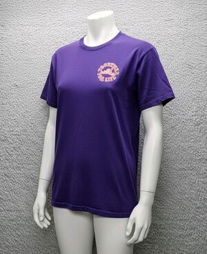 ​Peace Frogs Shirt Adult M Purple Together For Life Cancer Awareness